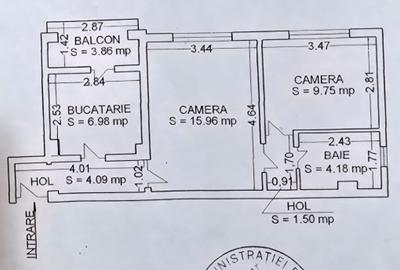 Apartament cu 2 camere semidecomandat în Est - 23