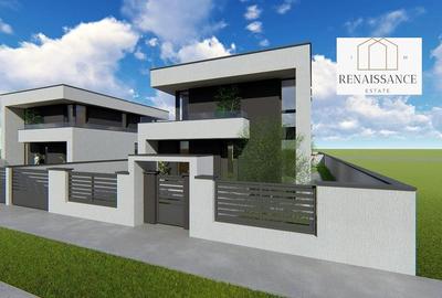 Vila 5 Camere 3 Bai 145mp Utili 450mp Teren | Proiect Modern - Panouri - 4