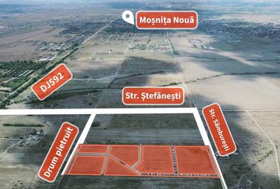 AVANS DE DOAR 10.000EUR PARCELE DE TEREN LA DOAR 500M DE DJ592 MOSNITA NOUA - 5