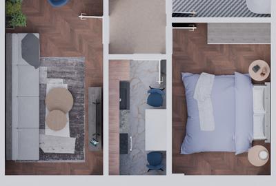 Apartament cu 2 camere decomandat în Lumina - 4