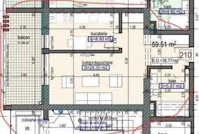 Apartament cu 2 camere decomandat în Nord - 4