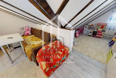 Ap de tip mansarda cu 4 camere, 115mp utili, balcon, parcare, Selimbar - 13