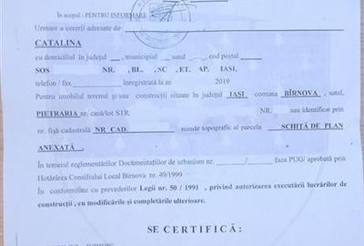 Teren intravilan ptr casa in Barnova,utilitati! - 3