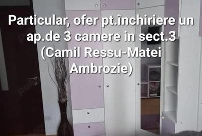 Particular, ofer spre inchiriere un ap. de 3 cam.cu centrala de apart. Particular, ofer spre inchiriere un ap. de 3 cam.cu centrala de apart. - 7