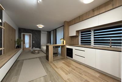 Apartament cu 2 camere nedecomandat, mobilat în Aradului - 2