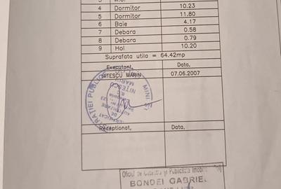 Apartament decomandat 3 camere Lapu? Arge?