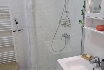 Pipera-OMV, 2 camere de inchiriat, 3/7, mobilat si utilat nou, centrala, parcare - 12