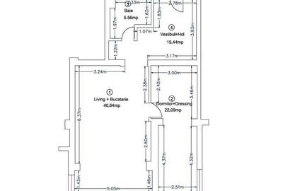 2 CAMERE | PIPERA | IVORY RESIDENCE | ROND OMV | NOU | TVA ZERO - 9
