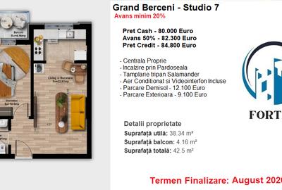 2 CAMERE | Acces rapid metrou - 7 min | Dezvoltator - AC inclus | PROMO CASH - 4