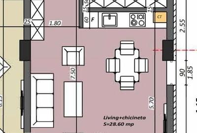 Apartament cu 2 camere în Aurel Vlaicu - 2
