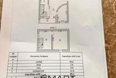 Apartament cu 2 camere decomandat în Valea Aurie - 5