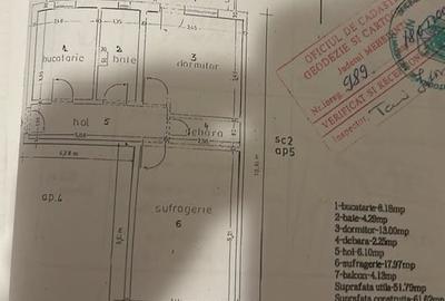 Apartament cu 2 camere decomandat, mobilat în Central - 14