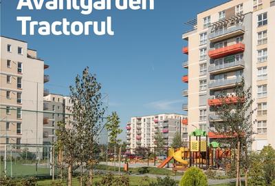 Apartament cu 2 camere decomandat în Tractorul