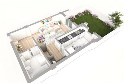 COMISION 0% ! 1 CAMERA CU GRADINA 35MP POPAS PACURARI - 2