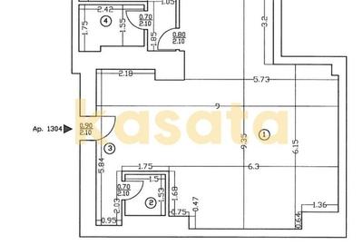 Apartament cu 2 camere decomandat, mobilat în Barbu Văcărescu - 22