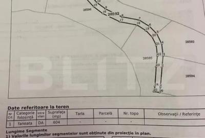 Teren de 1120 mp, în Colibița - 2