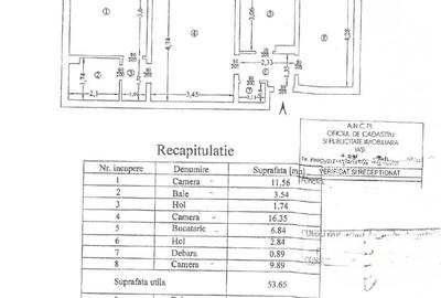 BD. PRIMAVERII - Apartament 3 camere 59 mp semidecomandat - 11