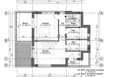 Duplex cu 5 camere cu Canalizare în 1 Decembrie 1918 - 2