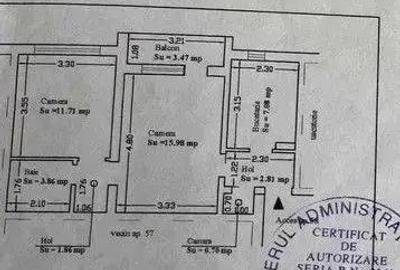 Apartament 2 camere semidecomandat DACIA - 12
