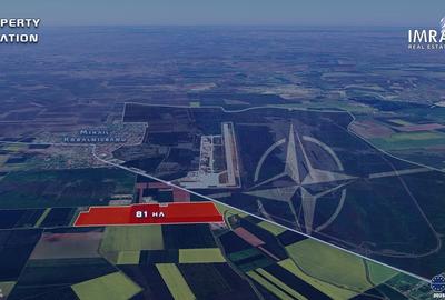 81 HA - Teren de Vanzare - M.K. Constanta (Aeroport & Baza NATO) - 2