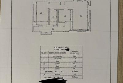 Apartament cu 3 camere, mobilat în Tătărași - 19