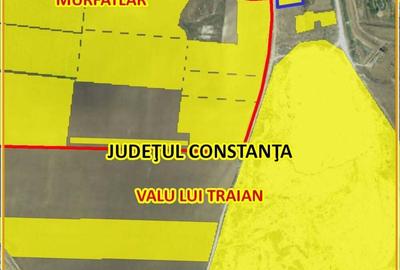 Teren de 2000 mp, în Valu lui Traian