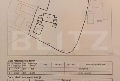 Casă cu 3 camere cu Teren 3000 Mp în Bosanci - 1