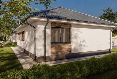 Casă cu 4 camere cu Teren 400 Mp în Balotești - 14