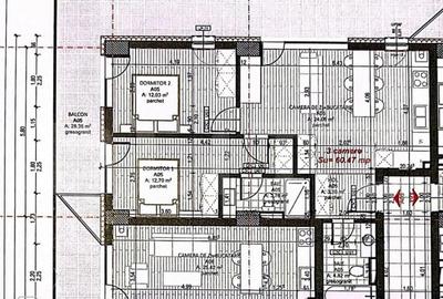 Apartament 3 camere, finisat lux, bloc nou, zona de Sud - 10