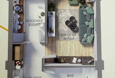 Garsonieră decomandată în Avantgarden - 7
