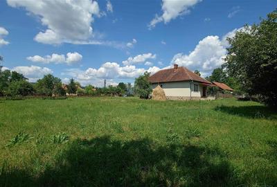 Teren generos si casa din caramida in satul istoric Tebea - 6