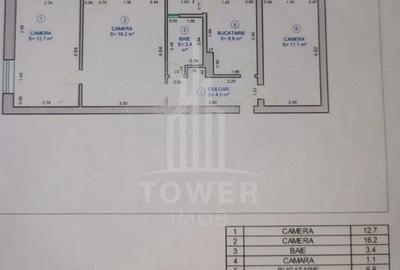 Apartament 3 camere | Etaj 1 | Balcon | 56mp | Calea Dumbravii Zona ANAF - 5