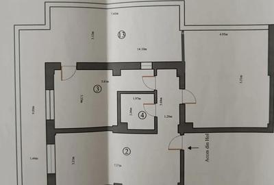 Apartament cu 3 camere decomandat în Ultracentral - 1