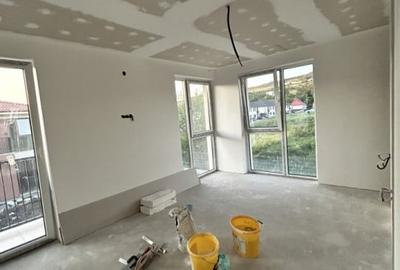 Duplex semifinisat Chinteni 120mp utili in ansamblu privat de case - 10