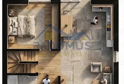 Casă cu 3 camere cu Teren 370 Mp în Vidra - 1