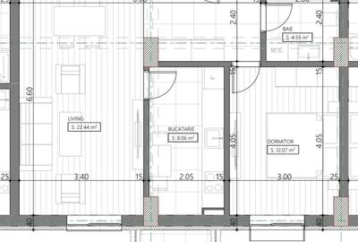 Nautica Residence XV - Baba Novac-LIDL - 62 mp utili - 2