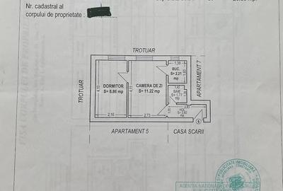 Apartament cu 2 camere nedecomandat în Central - 1