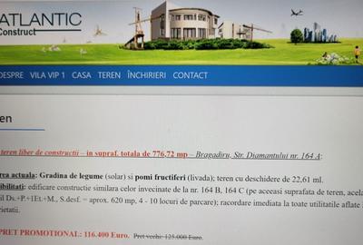 Vând o Vilă "Vip 1" - Ds.+P.+1Et.+M. - 14 cam. mari, o casă și 2 terenuri - 10