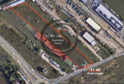 Teren Construcții intravilan de 10001 mp, în Vest - 1