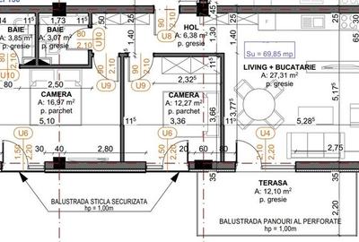 Vanzare apartament 3 camere bloc nou cu CF 4 km de Auchan Iris, Cluj-Napoca - 9