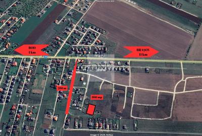 Teren Construcții intravilan de 866 mp, în Bod - 13