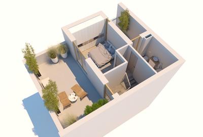 Duplex cu 4 camere cu Teren 200 Mp în Odăile - 4