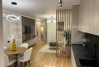 Apartament cu 2 camere semidecomandat, mobilat în Florești