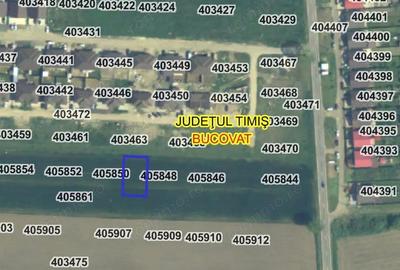 AV671 De vanzare 2 PARCELE la Bucovat, cu UTILITATI, 50m de asfalt - 1
