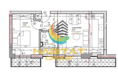 Apartament 2 Camere Studio Sector 4 Grand Arena 53.1Mp - 2