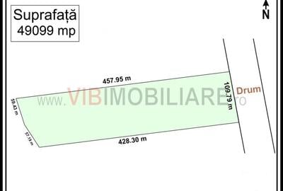 Teren intravilan 49.099 mp – Tunari, zona rezidentiala, oportunitate de dezvol - 1