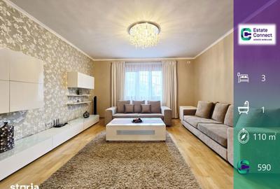 Apartament cu 3 camere decomandat în Central