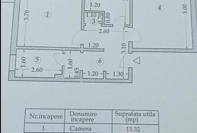 Apartament cu 2 camere decomandat în CET - 7