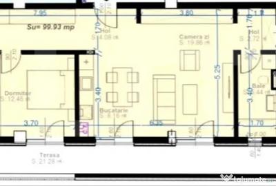 Apartament cu 4 camere semidecomandat în Aradului - 1