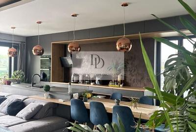 Apartament cu 3 camere semidecomandat, mobilat în Borhanci